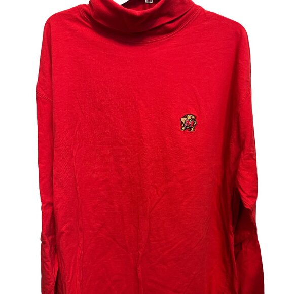 Vintage University of Maryland College Park Terrapins Team Starter Turtleneck - Picture 1 of 4